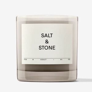 Salt & Stone Fig & Violet candle